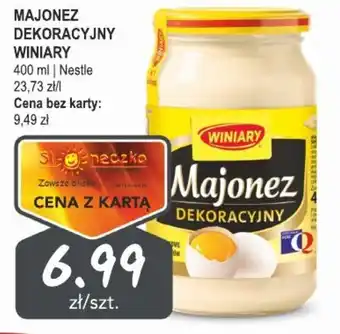 Słoneczko Majonez Dekoracyjny Winiary oferta