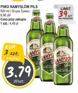 Słoneczko Piwo Namysłów Pils oferta