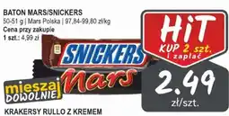 Słoneczko Baton Mars/Snickers oferta
