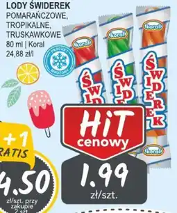 Słoneczko Lody Swiderek oferta