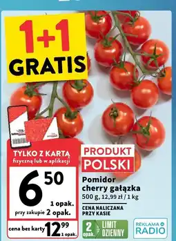 Intermarche Pomidor cherry gałązka 1 opak. Intermarche oferta