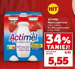 Kaufland Jogurt Actimel napój jogurtowy różne rodzaje oferta