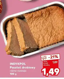 Kaufland Pasztet drobiowy INDYKPOL oferta