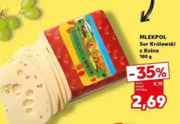 Kaufland Ser Królewski MLEKPOL oferta