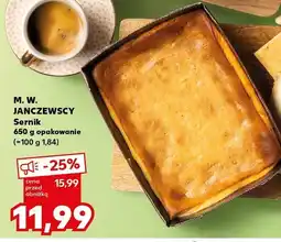 Kaufland Sernik M. W. Jańczewscy oferta