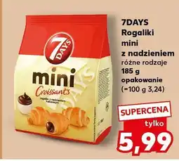 Kaufland Croissanty mini z nadzieniem, różne rodzaje 7DAYS oferta