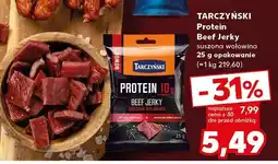Kaufland Suszona wołowina protein Beef Jerky TARCZYŃSKI oferta