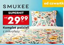 Biedronka Komplet pościeli z mikrofazy oferta