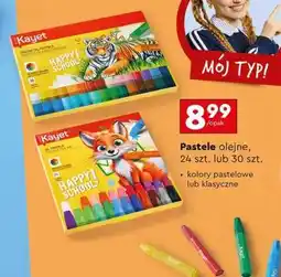 Biedronka Pastele olejne, 24 szt. lub 30 szt oferta