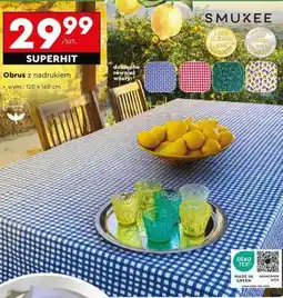 Biedronka Obrus z nadrukiem oferta