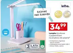 Biedronka Lampka biurkowa z pojemnikiem na przybory do pisania oferta
