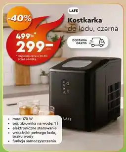 Biedronka Kostkarka do lodu, czarna oferta