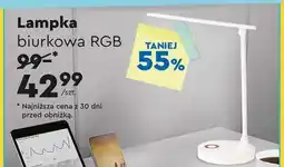 Biedronka Lampka biurkowa RGB oferta