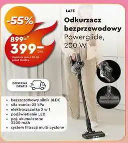 Biedronka Odkurzacz bezprzewodowy Powerglide, 200 W oferta