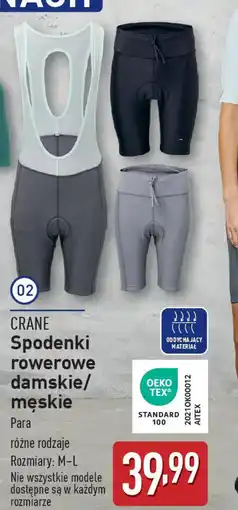 ALDI Spodenki rowerowe damskie/męskie oferta