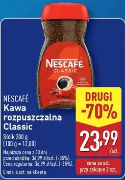 ALDI Kawa rozpuszczalna Classic oferta