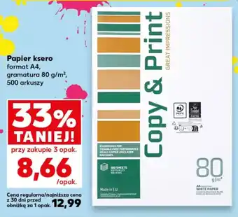 Kaufland Papier ksero oferta