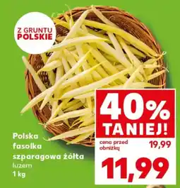 Kaufland Polska fasolka szparagowa żółta oferta