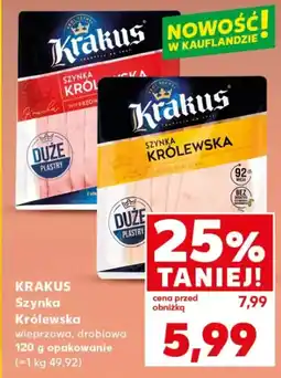 Kaufland KRAKUS Szynka Królewska oferta
