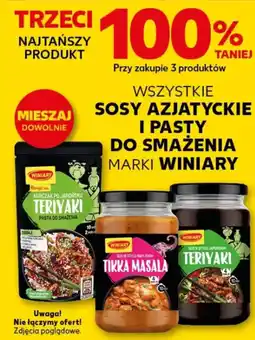 Kaufland WSZYSTKIE SOSY AZJATYCKIE I PASTY DO SMAŻENIA MARKI WINIARY oferta