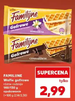 Kaufland FAMILIJNE Wafle gofrowe oferta