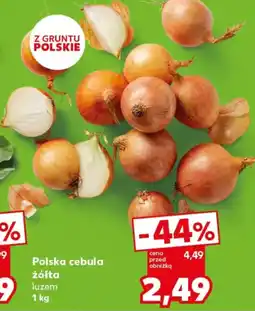 Kaufland Polska cebula żółta oferta