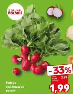 Kaufland Polska rzodkiewka oferta