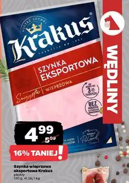 Netto Szynka eksportowa Krakus Animex oferta
