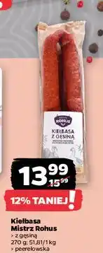 Netto Kiełbasa peerelowska Mistrz Rohus oferta