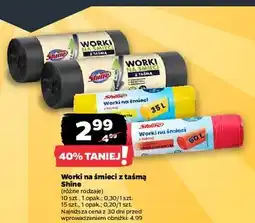 Netto Worki na śmieci z taśmą 35 l Shine Classic oferta