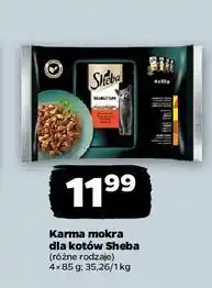 Netto Karma dla kota soczyste smaki w sosie Sheba Selection oferta