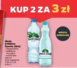 Netto Woda delikatnie musująca Żywiec Zdrój oferta