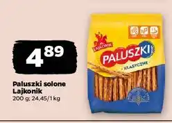 Netto Paluszki słone Lajkonik oferta