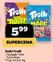 Netto Żelki squiggle twist Trolli oferta