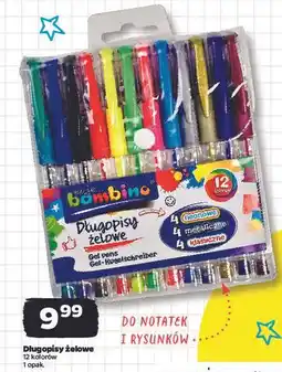 Netto Długopisy żelowe Moje Bambino oferta
