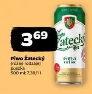 Netto Piwo Zatecky Svetly Lezak oferta