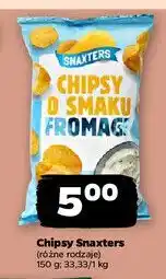 Netto Chipsy fromage Snaxters oferta