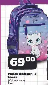 Netto Plecak dla klas 1-3 Loozz oferta
