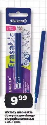 Netto Wkłady wymazywalne niebieskie Pelikan oferta