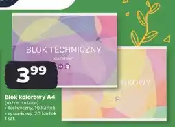 Netto Blok rysunkowy a4/20 kolorowy Interdruk oferta