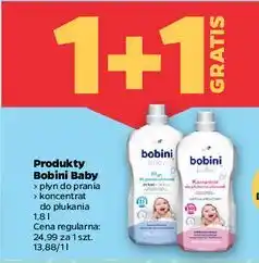 Netto Koncentrat do płukania ubranek niemowlęcych i dziecięcych Bobini Baby oferta