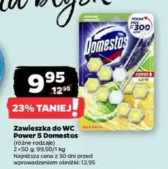 Netto Kostka do wc lime Domestos Power5 oferta