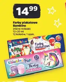 Netto Farby plakatowe pastelowe Moje Bambino oferta