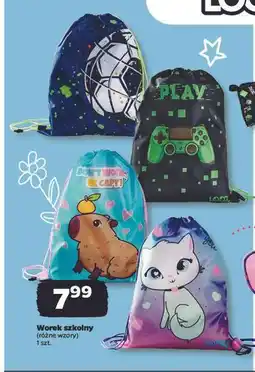 Netto Worek szkolny Loozz oferta