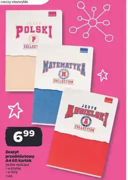 Netto Zeszyt a4 60 kartek linia Beniamin oferta