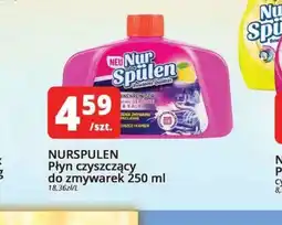 Szyneczka Nurspulen Płyn czyszczący do zmywarek oferta