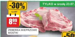 Bingo Zeberka wieprzowe mostki oferta
