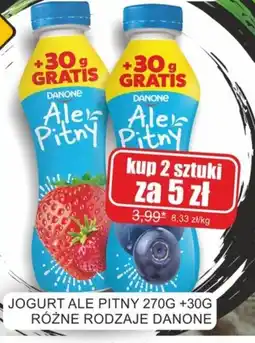 Bingo Jogurt Ale Pitny Danone oferta