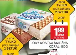 Bingo Lody Kostka Snieżna Koral oferta
