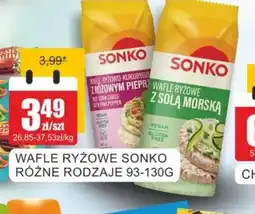 Bingo Wafle ryżowe Sonko oferta